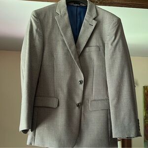 Tommy Hilfiger Gray Checkered Blazer
